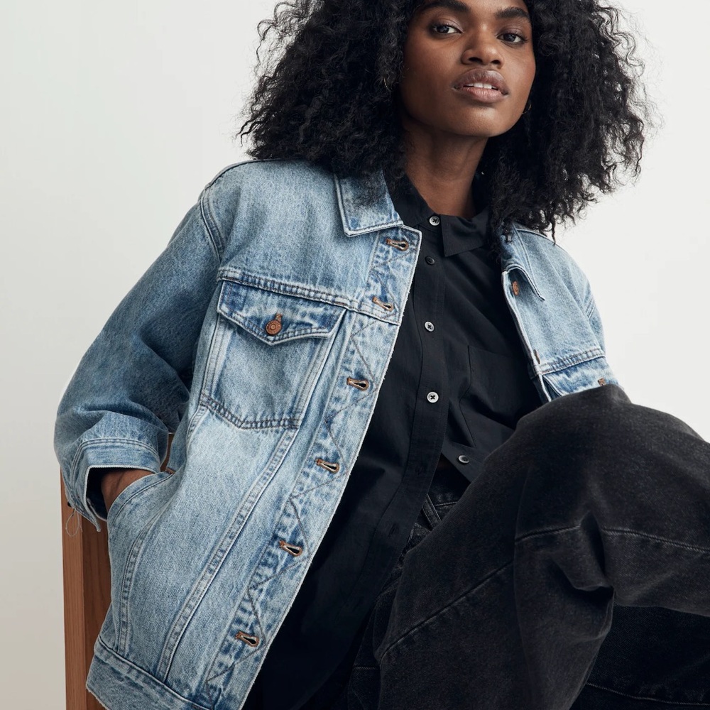 Madewell Oversized Trucker Denim Jacket